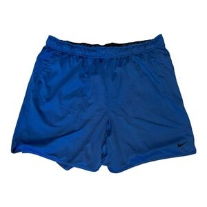 Nike Blue Athletic Shorts Lightweight Performance